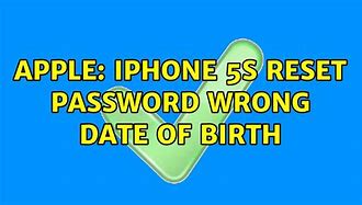 Image result for iPhone 5S Reset Button