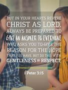 Image result for 1 Peter 3:15 NIV