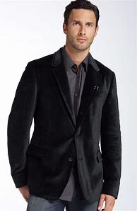 Image result for Black Velvet Blazer Jacket
