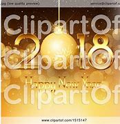 Image result for New Year 2018 Clip Art
