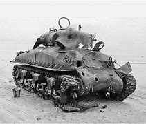 Image result for Destroyed Canadian Sherman