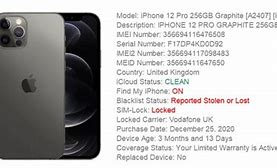 Image result for iPhone IMEI Fhecker