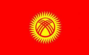 Image result for Kyrgyzstan Flag