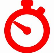 Image result for Red Clock Icon