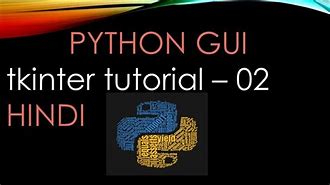 Image result for Python GUI Tutorial