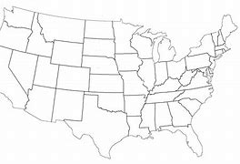 Image result for United States Map without States