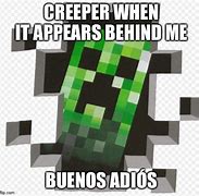 Image result for Minecraft Adios Meme