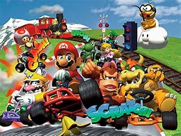 Image result for Mario Kart 64 Wallpaper