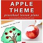 Image result for Preschool Ideas for Apple Lesson Plan