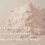 Image result for Lithium Carbonate Energy