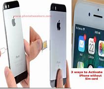 Image result for How to activate iPhone 5 without SIM card?