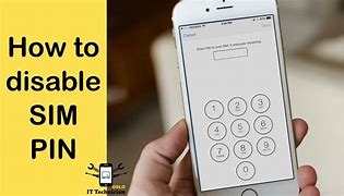 Image result for iPhone Turn Off Sim PIN