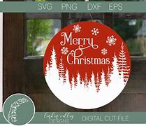 Image result for Merry Christmas Round SVG