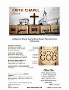 Image result for Monthly Church Bulletin Ideas