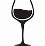 Image result for Wine Glass Drawing Black and White