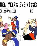 Image result for Funny New Year Eve Kiss