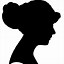 Image result for Victorian Lady Silhouette Clip Art