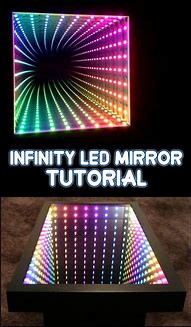 Image result for Mirror Lights DIY