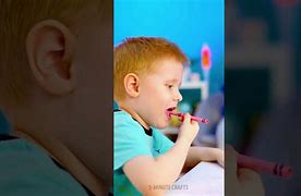 Image result for Funny Kid Eat Crayon