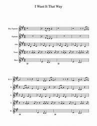 Image result for I Want It That Way Bass Tabs