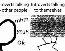 Image result for Introvert at Work Meme