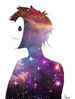 Image result for Galaxy Person Drawing Boy