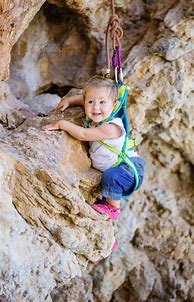 Image result for Little Girl Rock Climbing