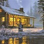 Image result for Snowy Cottage Screensaver