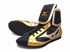 Image result for Gold Boxing Shoes