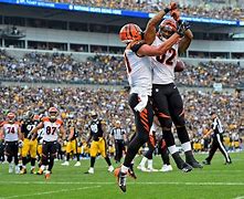 Image result for Bengals-Steelers Touchdown Foot On Line