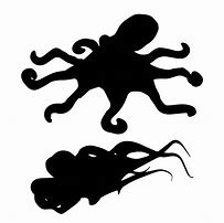 Image result for Octopus Silhouette Pendant
