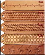 Image result for Leather Belt Stamping Patterns
