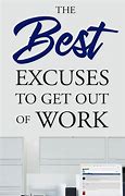 Image result for Funny Excuses for Work