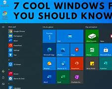 Image result for Cool Windws Features