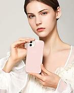 Image result for iPhone with Pink Cover On Hand