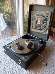 Image result for Odeon Wind Up Record Player