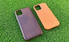 Image result for iPhone 13 Mini Golden Brown Leather Case