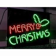 Image result for Merry Christmas Neon Sign