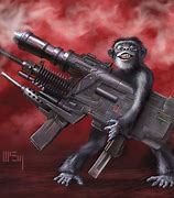 Image result for Funny Monkey Wallpaper Gun