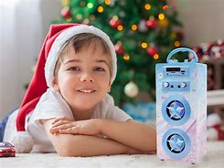 Image result for Bluetooth Karaoke Machine with Microphone Kids