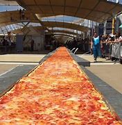 Image result for World's Largest Pizza Guinness