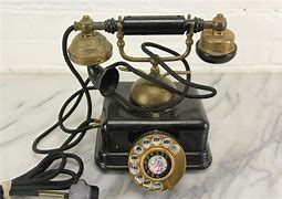 Image result for Tall Antique Rotary Phone