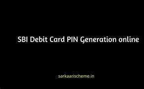 Image result for SBI ATM PIN