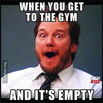 Image result for Empty Gym Meme