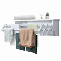 Image result for Wall Mounted Drying Rack and Ironing Board