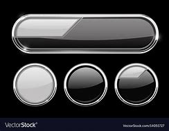 Image result for Black and White Buttons