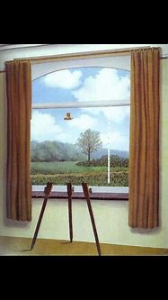 Image result for Rene Magritte Window Painting