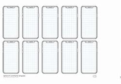 Image result for iPhone X Wireframe Mockup