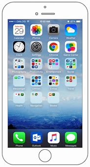 Image result for iPhone 6 Homepage