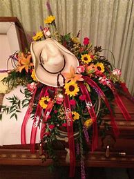 Image result for Cowboy Funeral Flower Arrangements